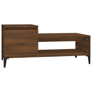 vidaXL Konferenčn&iacute; stolek hněd&yacute; dub 100x50x45 cm kompozitn&iacute; dřevo