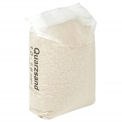 vidaXL Filtrační písek 25 kg 1,0–1,6 mm