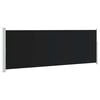 vidaXL Zatahovac&iacute; bočn&iacute; mark&yacute;za / z&aacute;stěna 160 x 514 cm čern&aacute;
