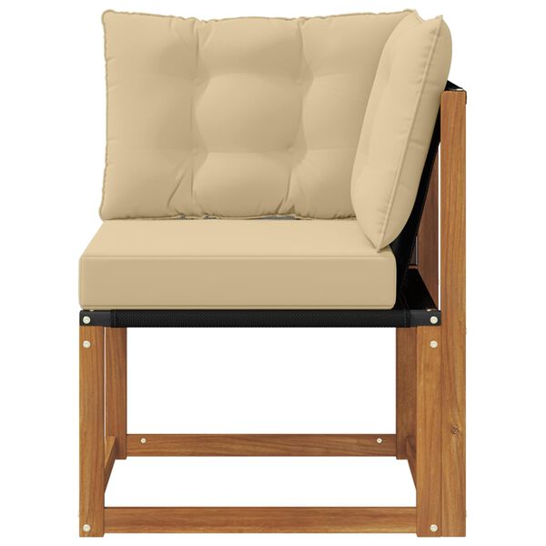 vidaXL Zahradn&iacute; rohov&aacute; sedačka