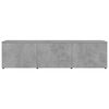 vidaXL TV stolek betonově šedý 120 x 34 x 30 cm dřevotříska