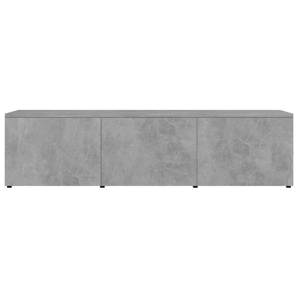 vidaXL TV stolek betonově šedý 120 x 34 x 30 cm dřevotříska