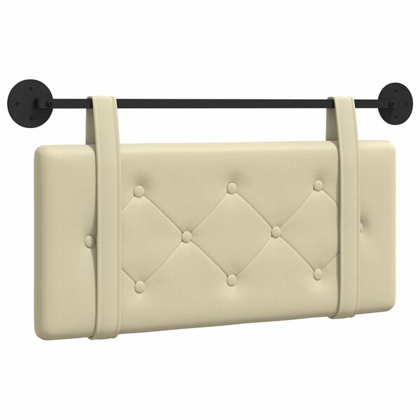 vidaXL Z&aacute;věsn&aacute; čeln&iacute; deska N&aacute;stěnn&yacute; Kr&eacute;mov&aacute; 80 cm Uměl&aacute; kůže