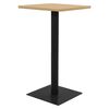 vidaXL Bistro stolek barva dub 70 x 70 x 107 cm
