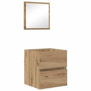 vidaXL Koupelnov&aacute; skř&iacute;ň Artisanov&yacute; dub 41 x 38,5 x 45 cm