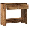 vidaXL Konzolov&yacute; stolek old wood 89 x 41 x 76,5 cm kompozitn&iacute; dřevo