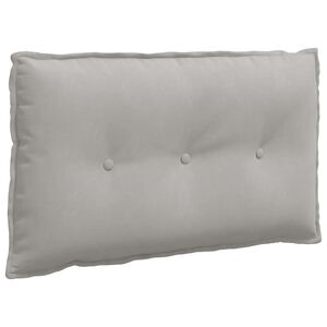 vidaXL Pol&scaron;t&aacute;ř na z&aacute;da Světle &scaron;ed&aacute; 80 x 50 cm Mikrovl&aacute;kno