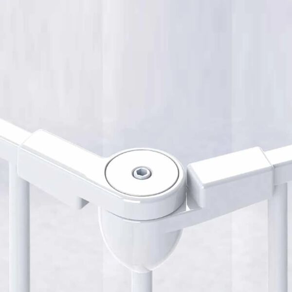 Noma 5dílná dětská zábrana Modular kovová bílá 94047