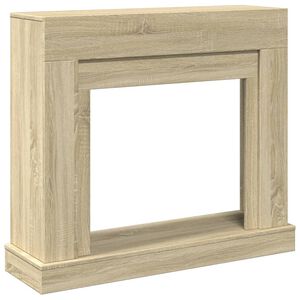 vidaXL Krbov&aacute; obestavba dub sonoma 100 x 30 x 87,5 cm kompozitn&iacute; dřevo