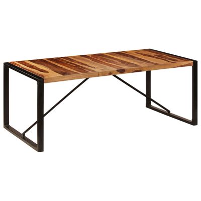 vidaXL Jídelní stůl 200 x 100 x 75 cm masivní sheeshamové dřevo