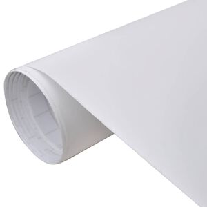 vidaXL F&oacute;lie na auto 2 ks matn&eacute; b&iacute;l&eacute; 100 x 150 cm + 50 x 150 cm
