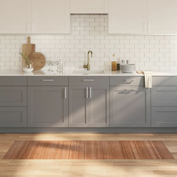 vidaXL Koberec obdélníkový přírodní 60 x 200 cm bambus