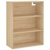 vidaXL Skř&iacute;ň highboard dub sonoma 69,5 x 34 x 180 cm kompozitn&iacute; dřevo