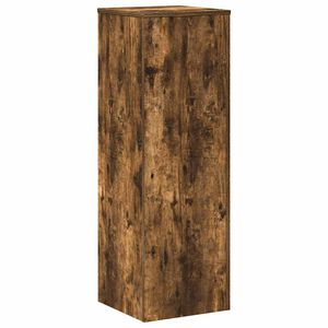 vidaXL Stojan na rostliny kouřov&yacute; dub 33x33x100 cm kompozitn&iacute; dřevo