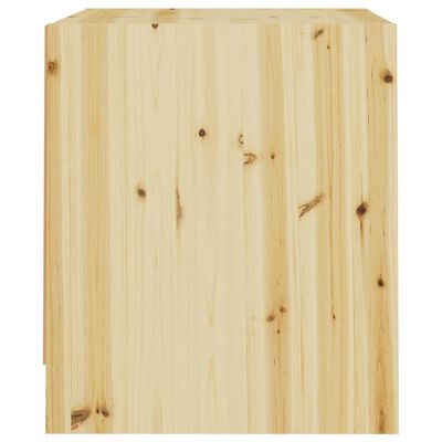 vidaXL Noční stolky 2 ks 40 x 30,5 x 35,5 cm masivní jedlové dřevo