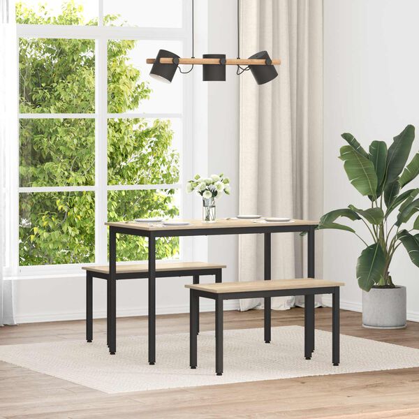 vidaXL lavice Sonoma 80 x 35 x 45 cm kompozitn&iacute; dřevo