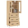 vidaXL Skř&iacute;ň highboard dub sonoma 69,5 x 34 x 180 cm kompozitn&iacute; dřevo
