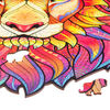 UNIDRAGON 700d&iacute;ln&eacute; dřevěn&eacute; puzzle Mysterious Lion Royal Size 42x54 cm