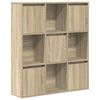 vidaXL Knihovna dub sonoma 89x24x101,5 cm kompozitn&iacute; dřevo