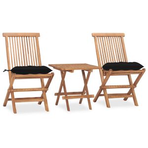 vidaXL 3d&iacute;ln&yacute; skl&aacute;dac&iacute; zahradn&iacute; j&iacute;deln&iacute; set s podu&scaron;kou masivn&iacute; teak