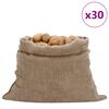 vidaXL Jutov&eacute; pytle 30 ks 100 x 110 cm 100% juta 220 g/m&sup2;