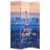 vidaXL Skl&aacute;dac&iacute; parav&aacute;n 120 x 170 cm Nočn&iacute; Pař&iacute;ž