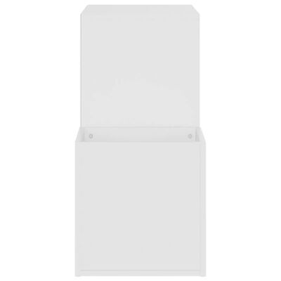 vidaXL Botník do předsíně bílý 105 x 35,5 x 70 cm dřevotříska