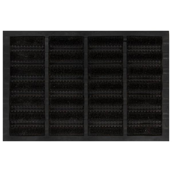 vidaXL Rohožka před dveře obdélníková 40x60 cm guma a kokosové vlákno
