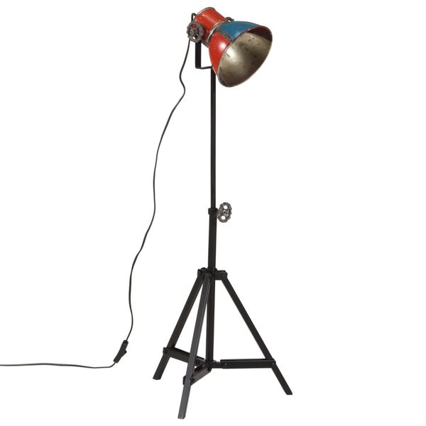 vidaXL Stojac&iacute; lampa 25 W v&iacute;cebarevn&aacute; 35 x 35 x 65/95 cm E27
