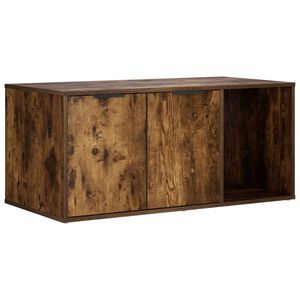 vidaXL N&aacute;bytek pro kočič&iacute; přepravku Kouřov&yacute; dub 100 x 49 x 45 cm