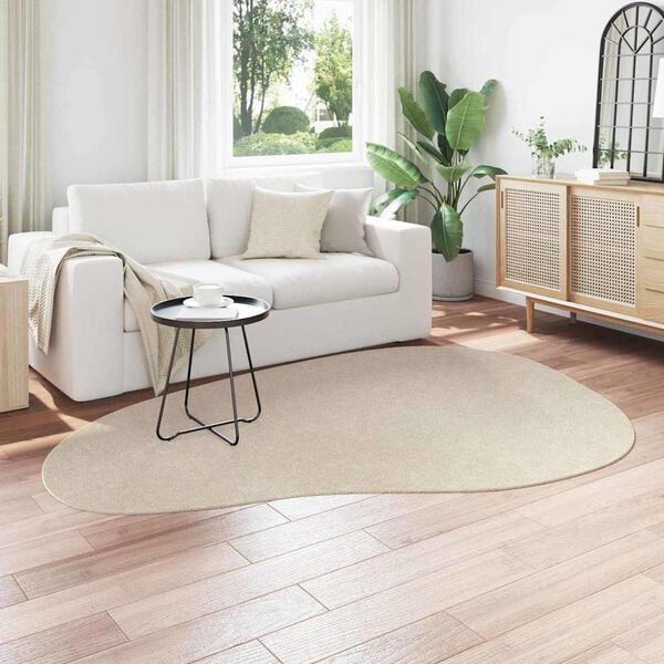 vidaXL Kusov&eacute; koberce HUARTE B&eacute;žov&aacute; 160 x 230 cm Polyester