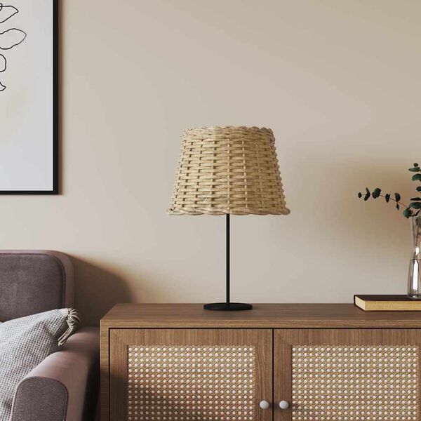 vidaXL St&iacute;nidlo lampy hněd&eacute; &Oslash; 30 x 20 cm proutěn&eacute;