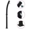vidaXL Sol&aacute;rn&iacute; sprcha čern&aacute; 214 cm 20 l