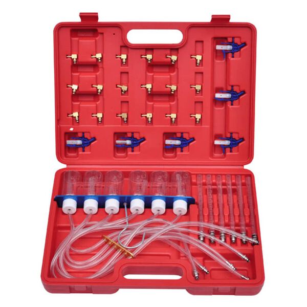 vidaXL Průtokoměr pro dieselové motory Common Rail se sadou adaptérů