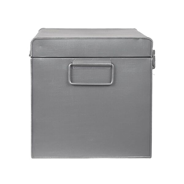 LABEL51 &Uacute;ložn&yacute; box Vintage 50 x 30 x 30 cm L &scaron;ed&yacute; s patinou