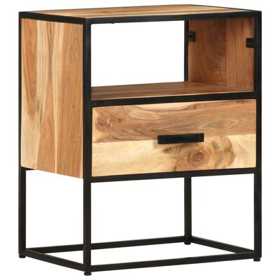 vidaXL Noční stolek 40 x 30 x 50 cm masivní akáciové dřevo