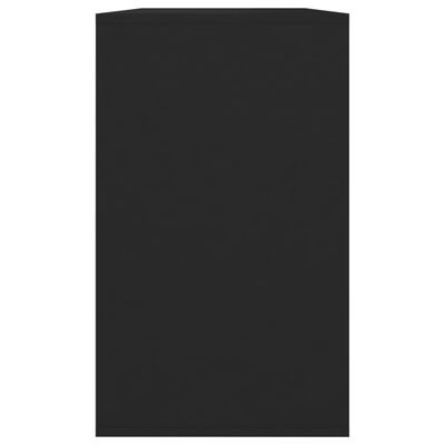 vidaXL Příborník černý 120 x 41 x 75 cm dřevotříska