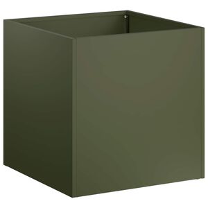 vidaXL Zahradn&iacute; pěstebn&iacute;k Olivově zelen&aacute; 20 x 20 x 20 cm