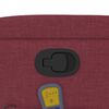 vidaXL Zvedací masážní polohovací křeslo vínové textil