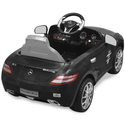 vidaXL Elektrické dětské auto Mercedes Benz SLS AMG černé 6 V