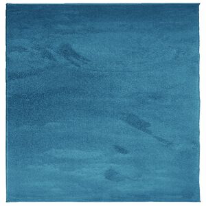 vidaXL Koberec OVIEDO kr&aacute;tk&yacute; vlas tyrkysov&yacute; 120 x 120 cm