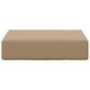 vidaXL Venkovn&iacute; sedac&iacute; pol&scaron;t&aacute;ř Taupe 40 x 40 x 8 cm 100% polyester