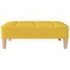 vidaXL Podnožka žlut&aacute; 78 x 56 x 32 cm textil