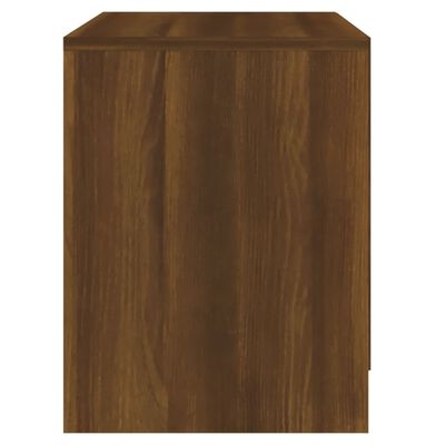 vidaXL Noční stolek hnědý dub 45 x 34,5 x 44,5 cm dřevotříska