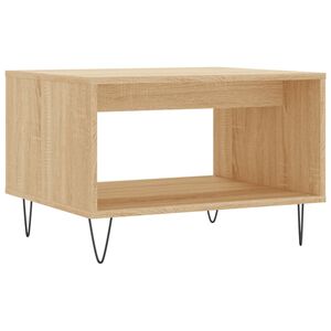 vidaXL Konferenčn&iacute; stolek dub sonoma 60 x 50 x 40 cm kompozitn&iacute; dřevo