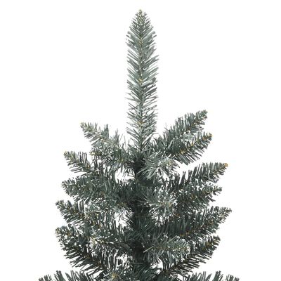 vidaXL Umělý úzký vánoční stromek se stojanem zelený 180 cm PVC
