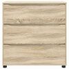 vidaXL &Uacute;ložn&aacute; skř&iacute;ňka Sonoma dub 80 x 31 x 81 cm kompozitn&iacute; dřevo