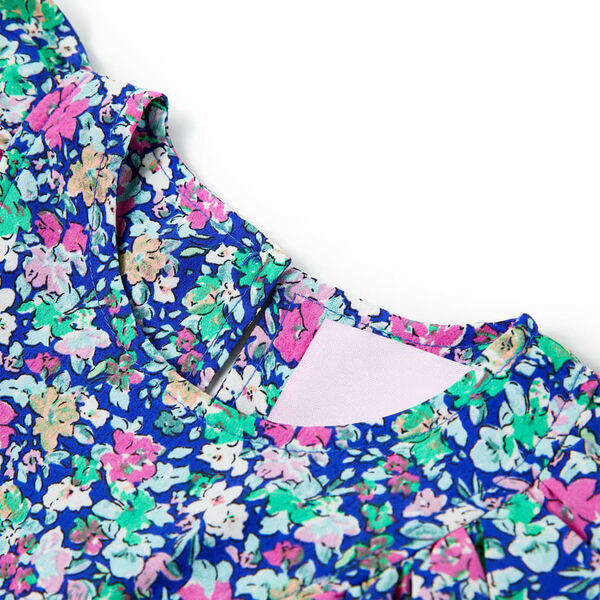 Dětsk&eacute; &scaron;aty s vol&aacute;nkov&yacute;mi ruk&aacute;vy kobaltově modr&eacute; 104