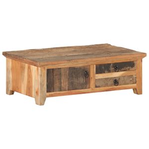 vidaXL Konferenčn&iacute; stolek 90 x 50 x 31 cm masivn&iacute; recyklovan&eacute; dřevo