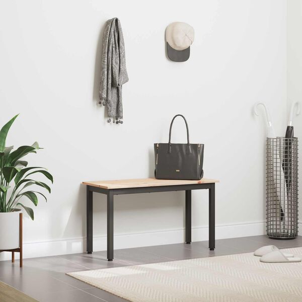 vidaXL lavice Přírodní 160 x 35 x 45 cm Masivní borové dřevo